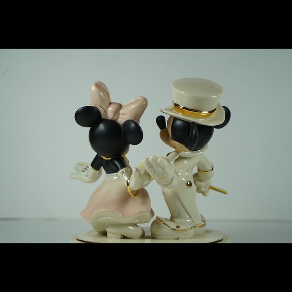 Disney porcelain Mickey and Minnie - Picture 5 of 7